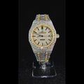 Moissanite Gold Watch