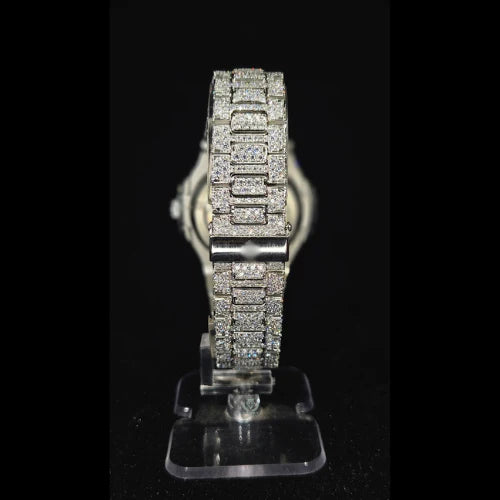 Moissanite Arabic Watch